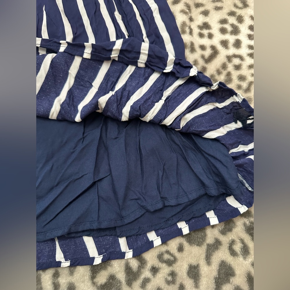 Abercrombie & Fitch Stripe Mini Dress in Blue Size 4 women’s - Picture 7 of 17
